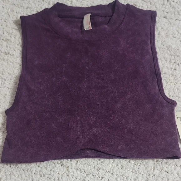 FP Movement by Free People Purple Crop Top - Picture 3 of 8